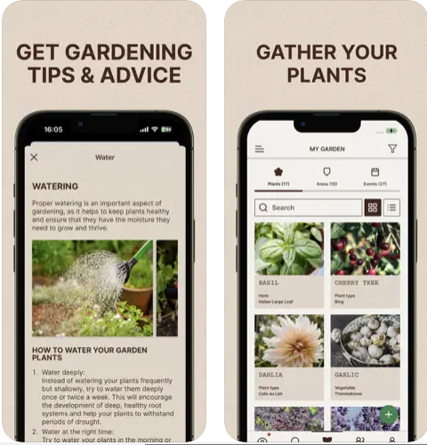 Aplicativos de jardinagem