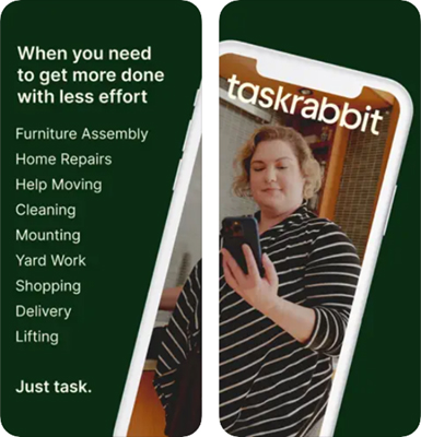 TaskRabbit aplicativos empregada doméstica