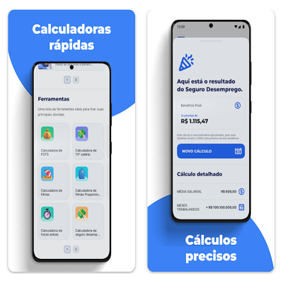 Melhores aplicativos para fazer cálculo trabalhista