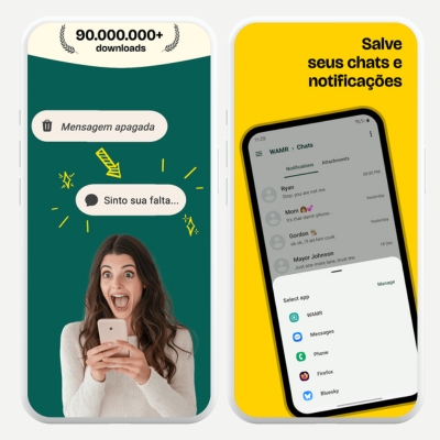 Aplicativos para recuperar mensagens apagadas no WhatsApp