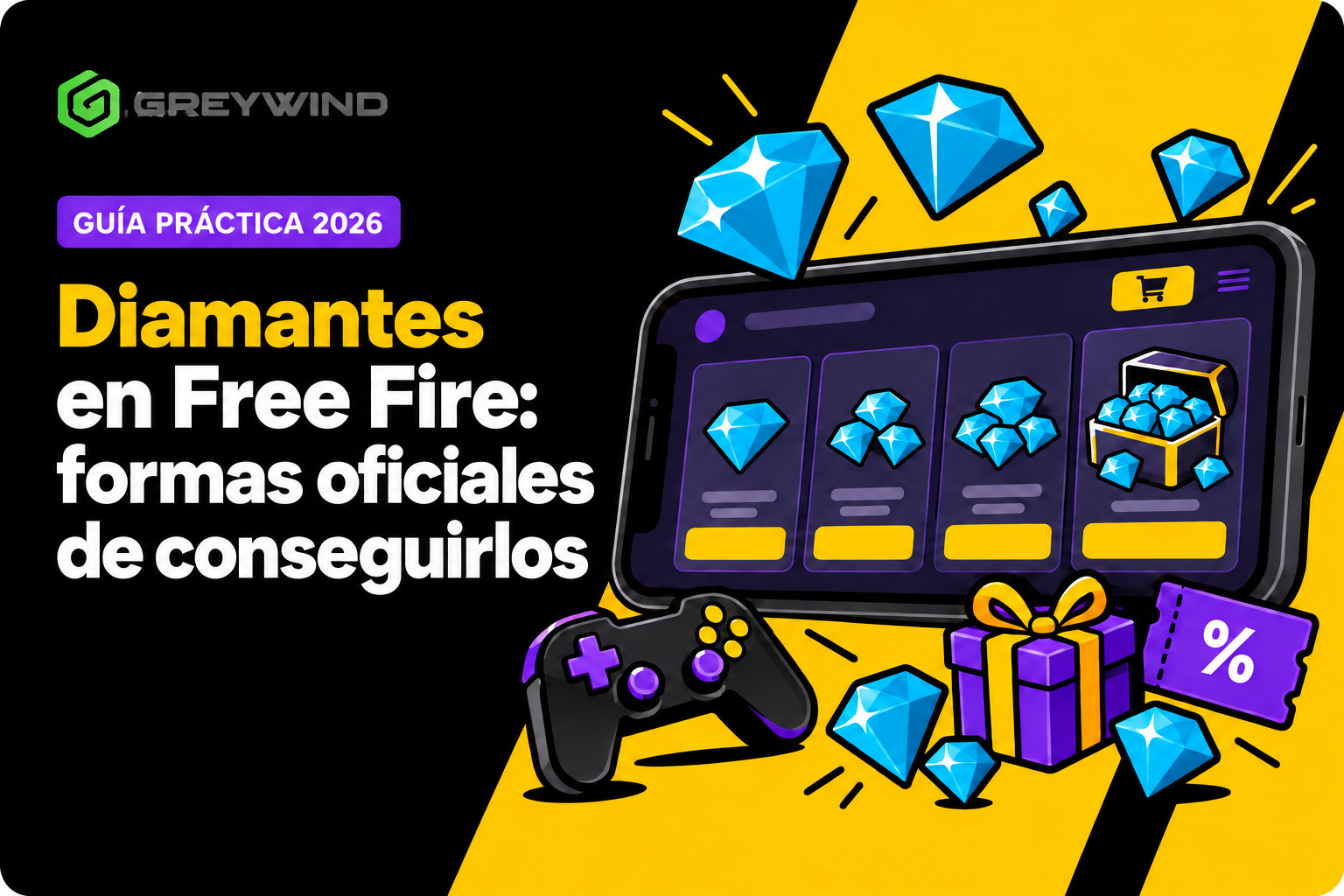 Guía de diamantes en Free Fire por vías oficiales